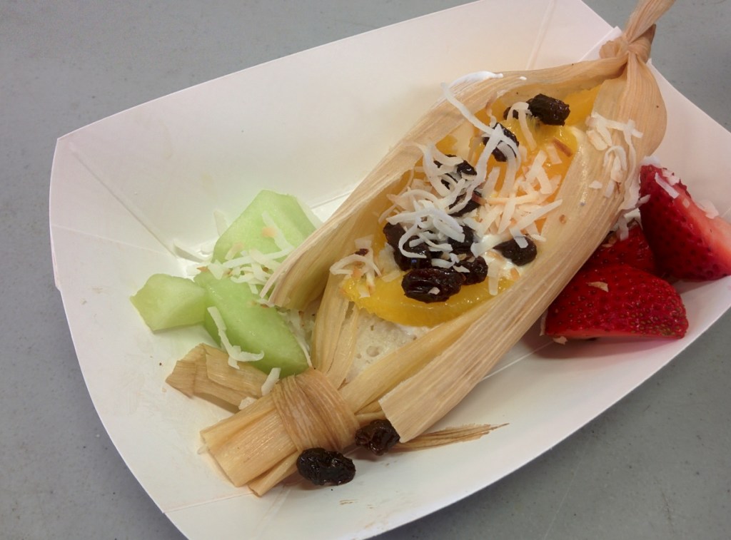 Coconut tamale