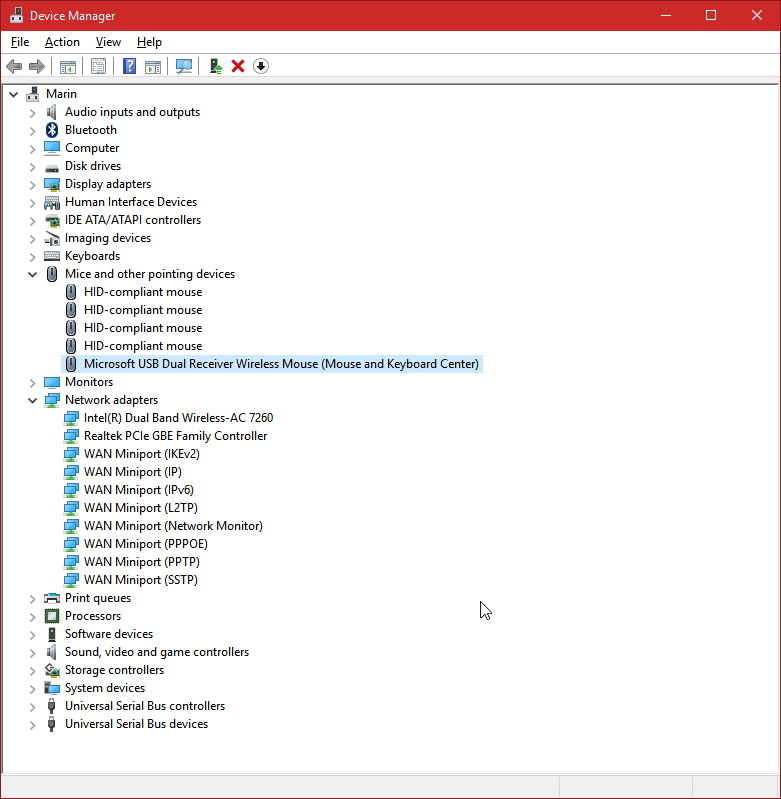 device manager windows 10