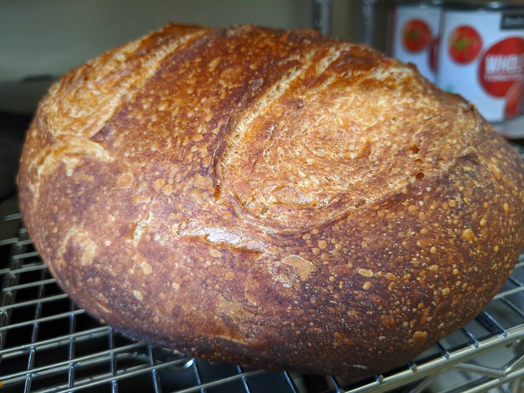 First loaf I’ve ever baked for not-work