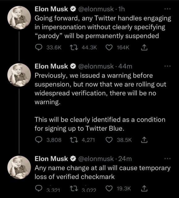 @elonmusk complaining about people making fun of him